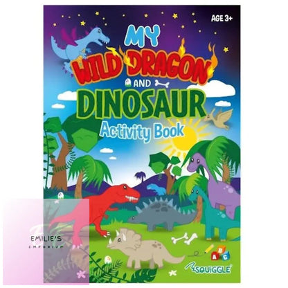 My Wild Dragon Dinosaur Activity Book - 22 Pages