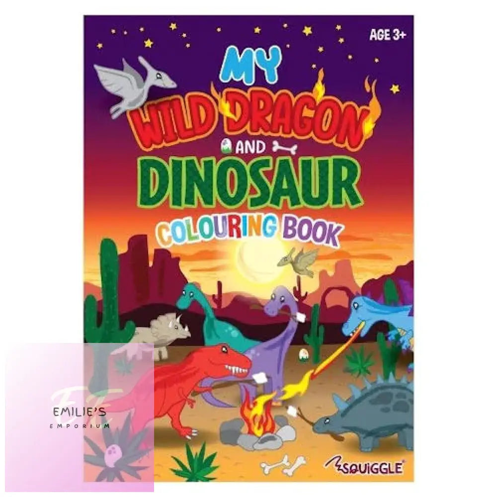 My Wild Dragon & Dinosaur Colouring Book