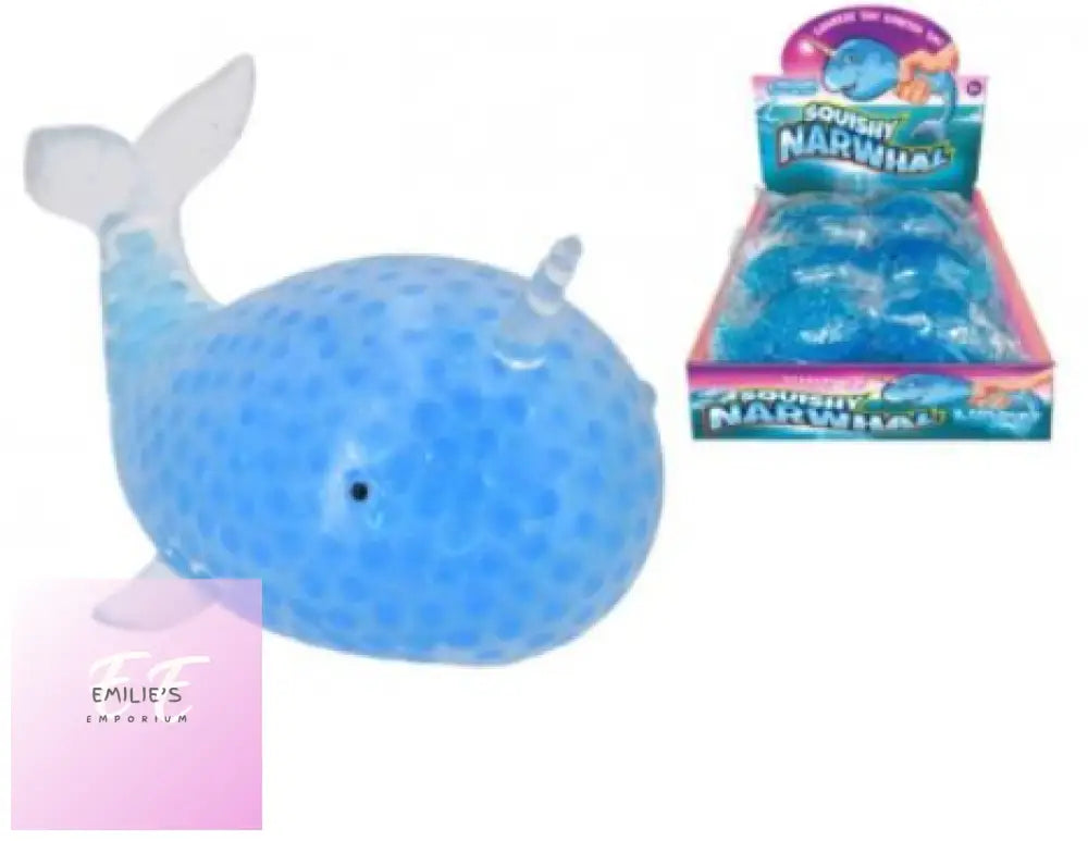 Narwhal Squeeze Squishy Toy X12