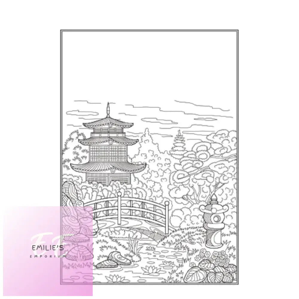 Nature Scenery Amazing City Colouring Book - Assorted