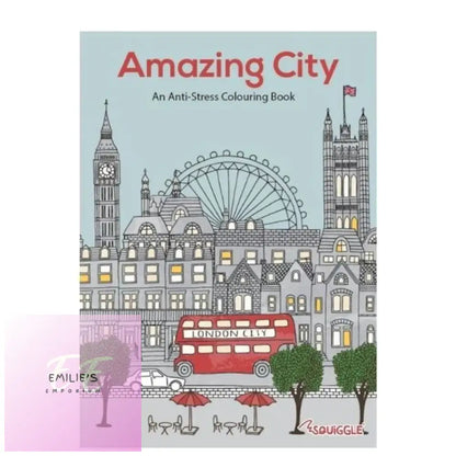 Nature Scenery Amazing City Colouring Book - Assorted