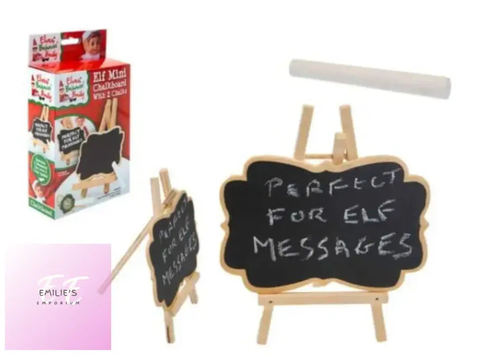 Naughty Elf Mini Chalkboard