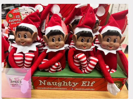 Naughty Elf On The Shelf