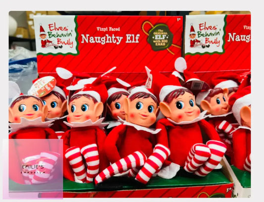 Naughty Elf On The Shelf