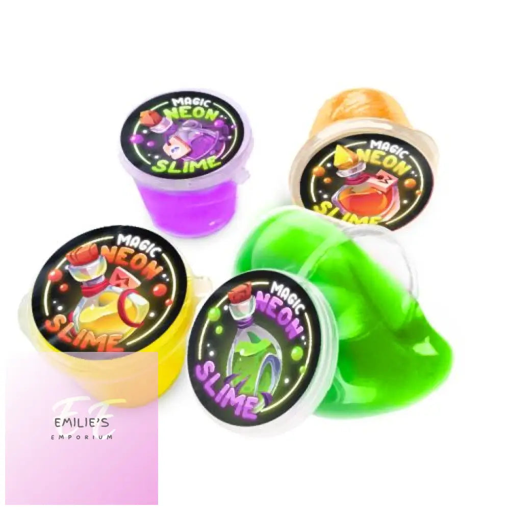 Neon Mini Magic Slime Pots X144 (Mega Bulk Buy)