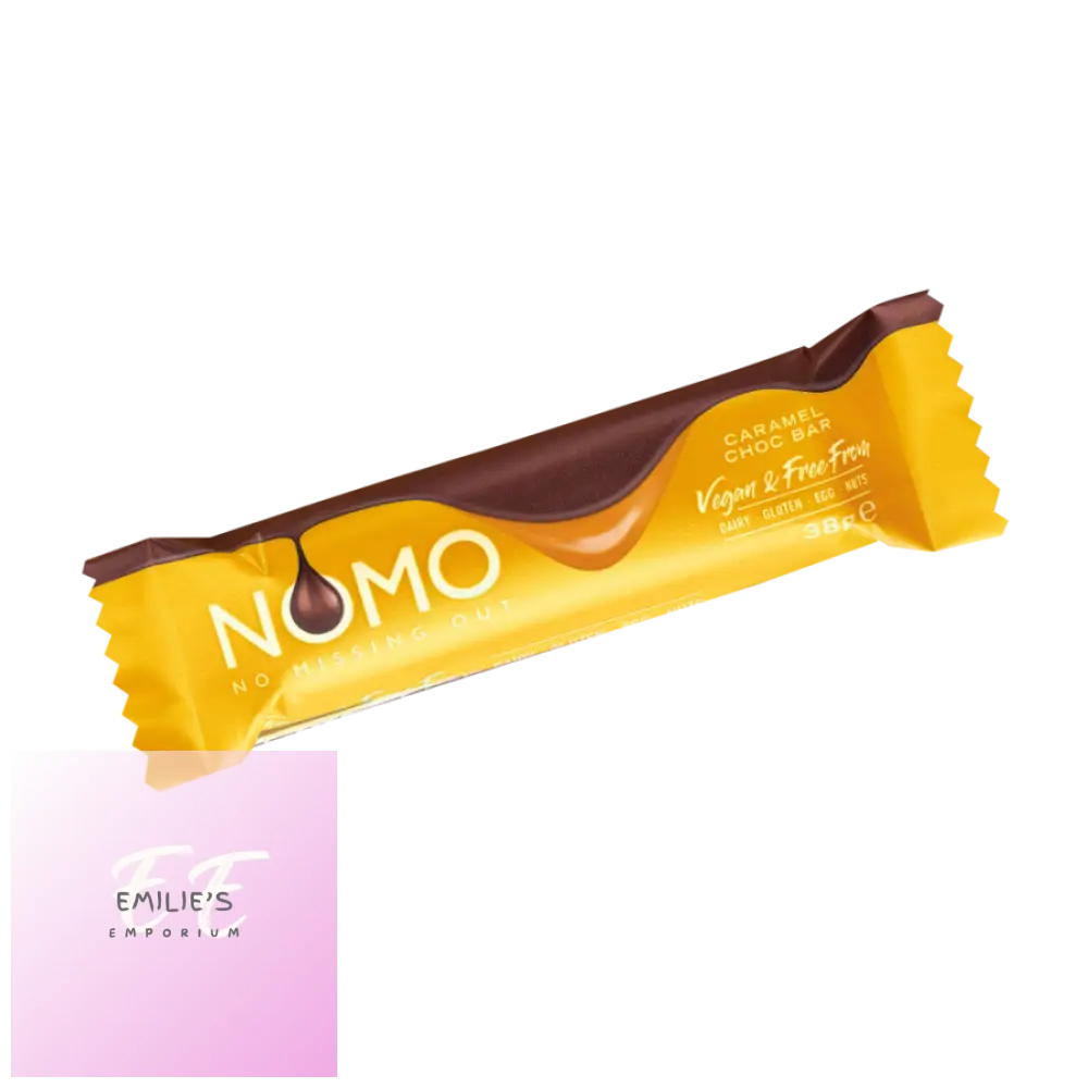 Nomo Caramel Filled Chocolate Bar 24 X 38G