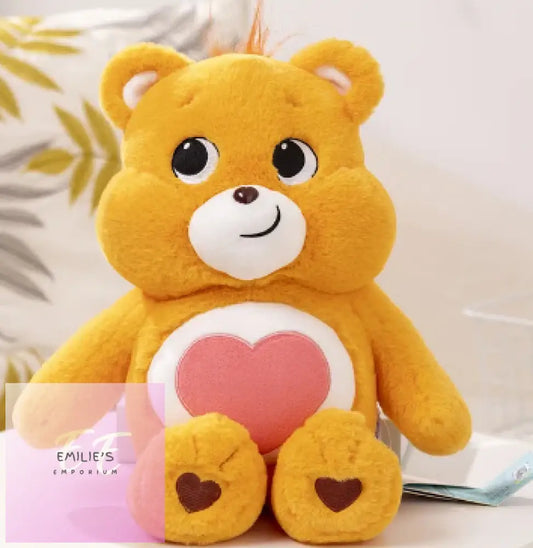 Orange Love Care Bear Plush Toy 22Cm