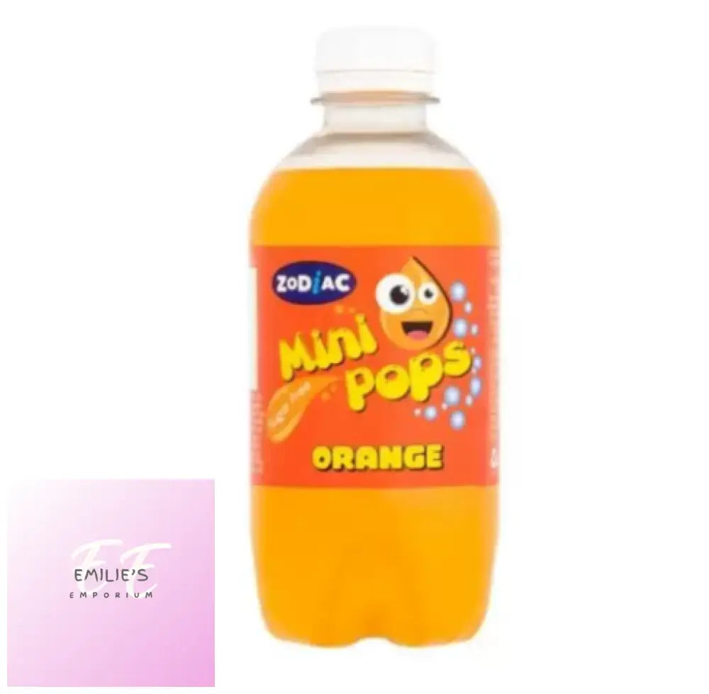 Orange Mini Pops Bottles (Zodiac) 12X330Ml