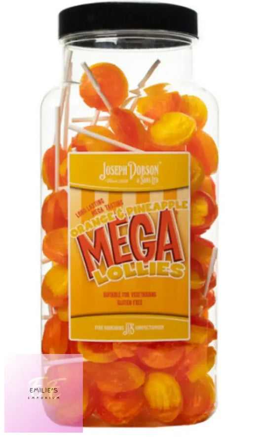 Orange & Pineapple Mega Lolly (Dobsons) 90 Count