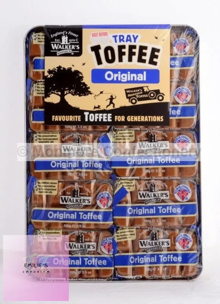 Original Creamy Toffee Tray(Walkers Nonsuch) 10Count
