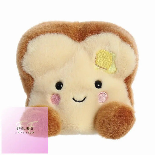 Palm Pals Plush Teddy - Buttery Toast 13Cm