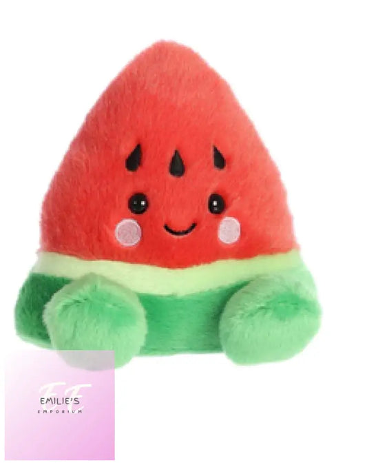 Palm Pals Plush Teddy - Sandy Watermelon 13Cm