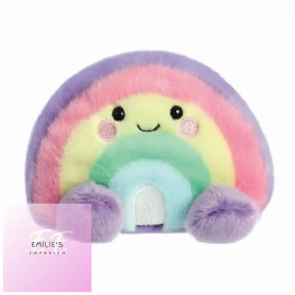 Palm Pals Plush Teddy - Vivi Rainbow 13Cm