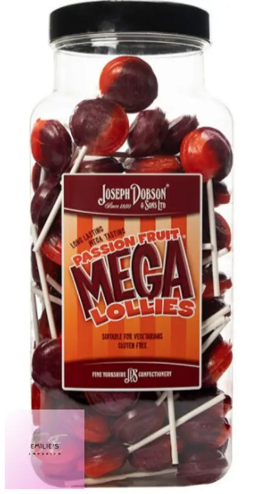Passion Fruit Mega Lolly (Dobsons) 90 Count