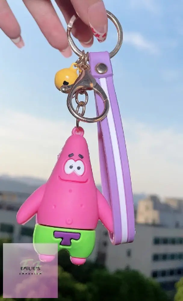 Patrick Starfish Key Ring