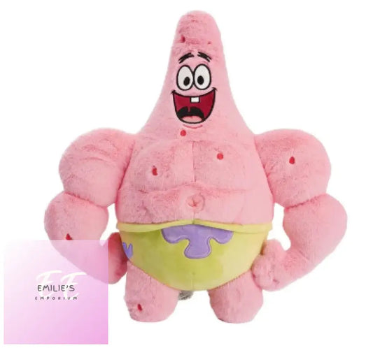 Patrick With Big Muscles Plush Toy 38Cm