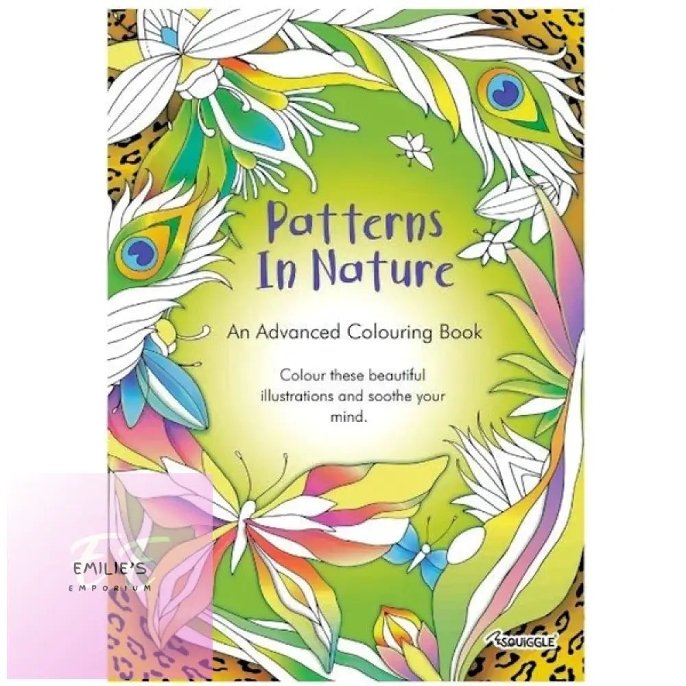 Patterns In Nature Advanced A4 Colouring Book