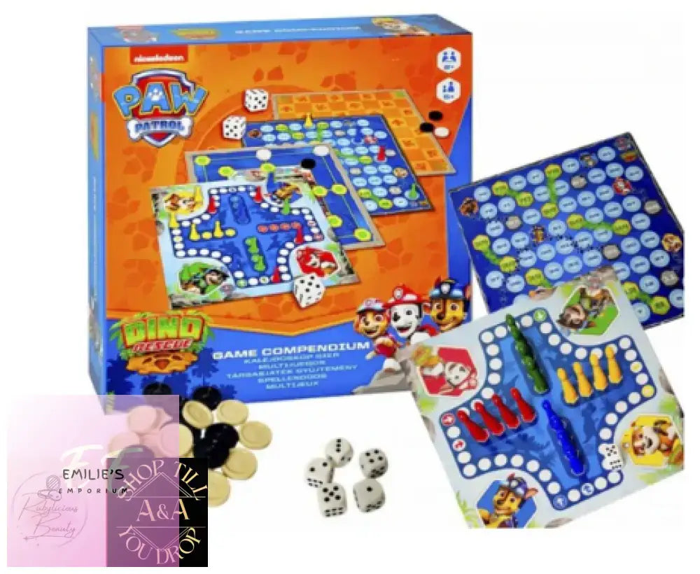 Paw Patrol Dino Rescue Board Game Compendium