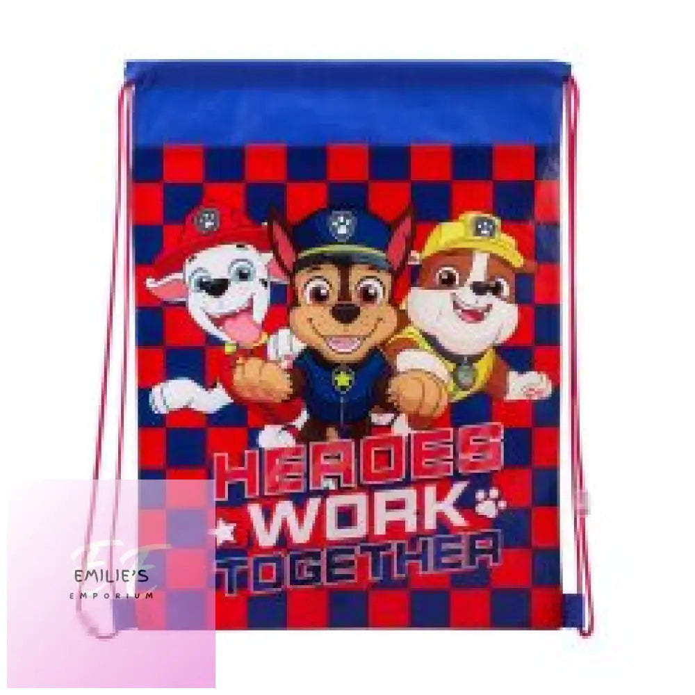 Paw Patrol Jumbo Drawstring Bag