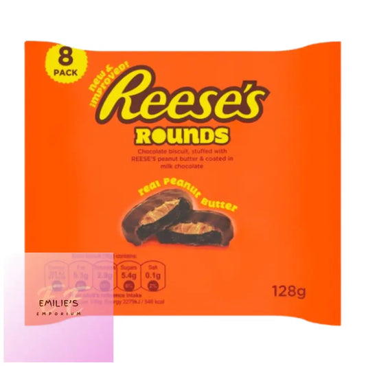 Peanut Butter Rounds (Reeses) 7X128G Candy & Chocolate