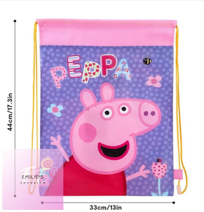 Peppa Pig Pull String Bag