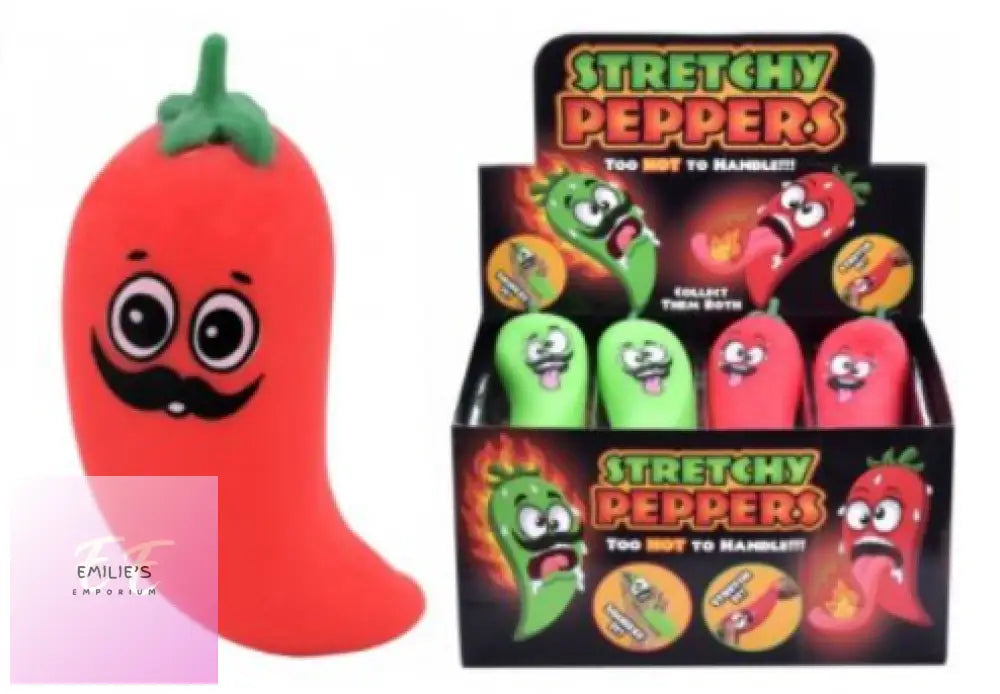 Pepper Squeeze Squishy Toy X12