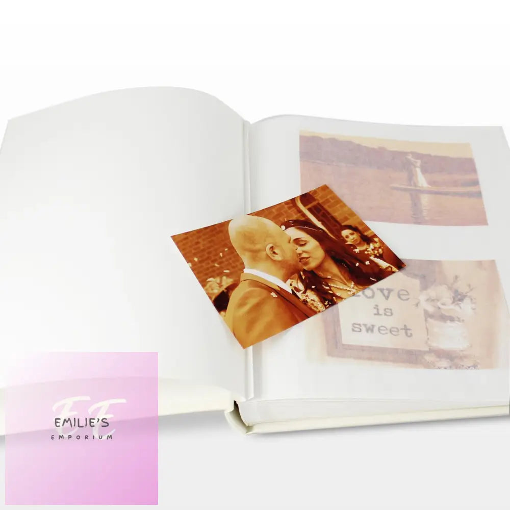 Personalised 25Th Silver Anniversary Traditional Photo Album