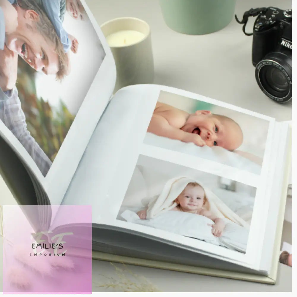 Personalised 25Th Silver Wedding Anniversary Photo Album