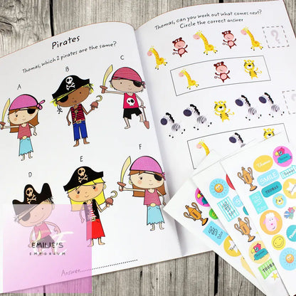 Personalised Activity Book With Stickers