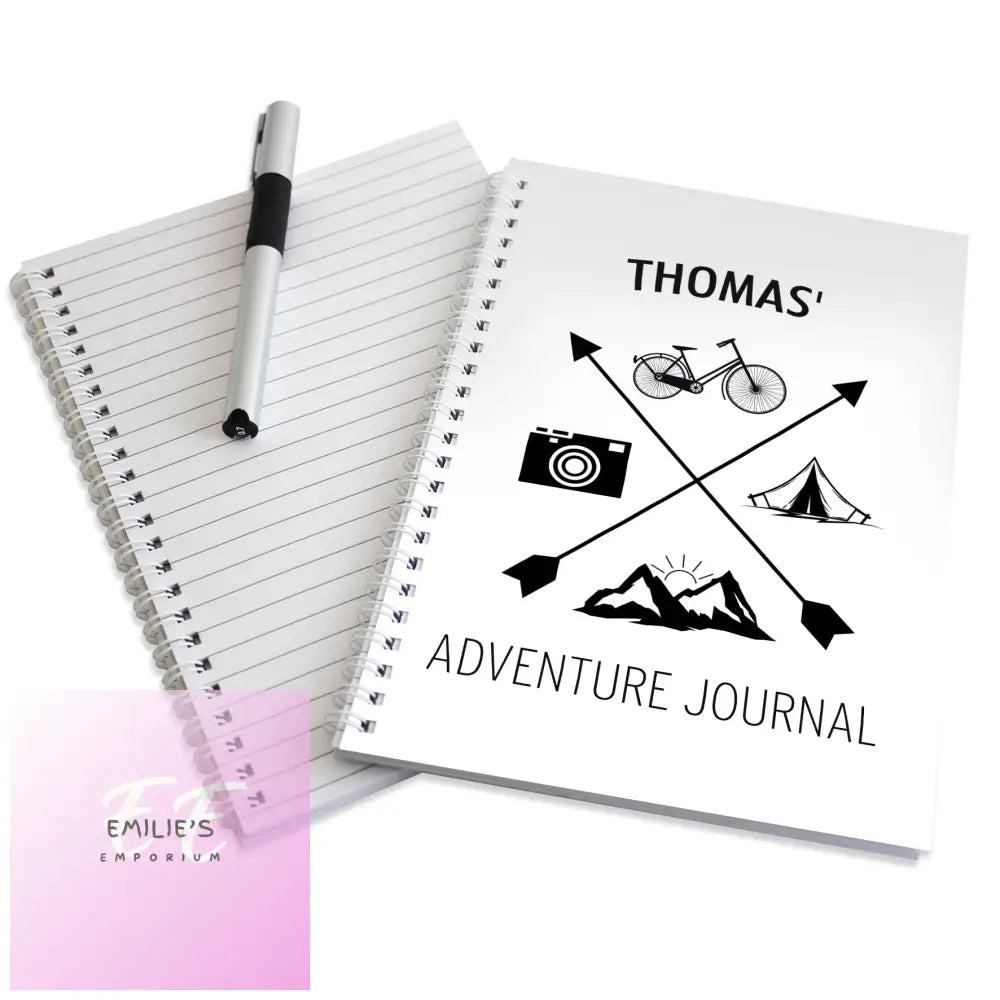 Personalised Adventure A5 Notebook