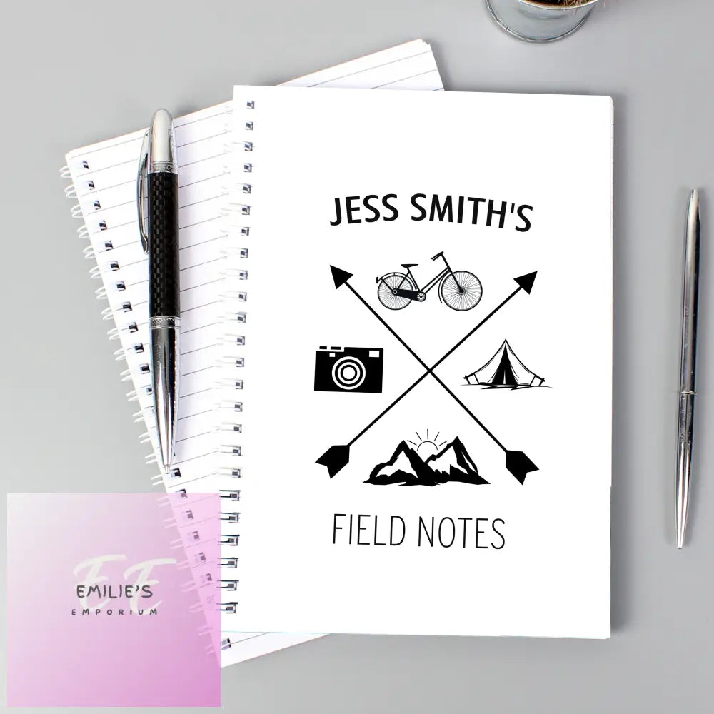 Personalised Adventure A5 Notebook