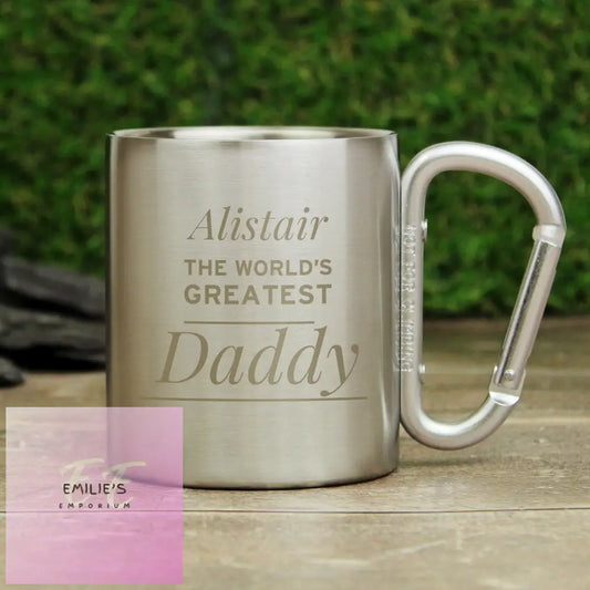 Personalised Any Message Stainless Steel Mug