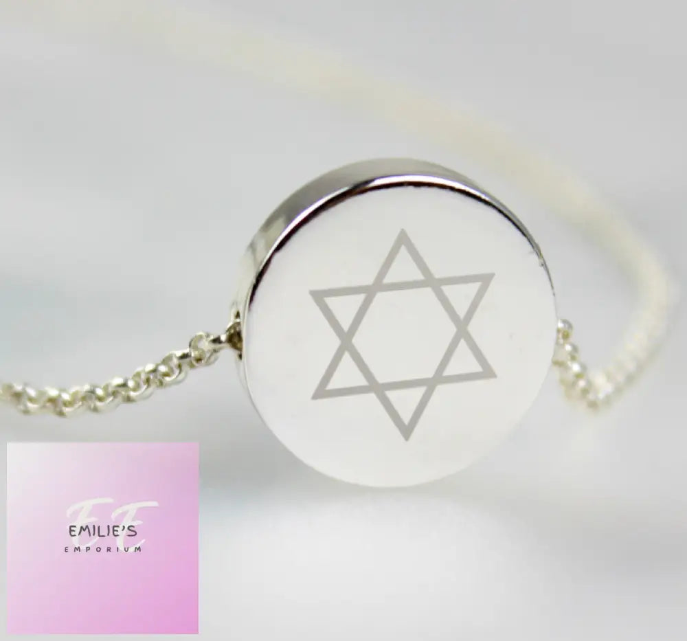 Personalised Bat Mitzvah Sentiment Silver Tone Necklace And Box