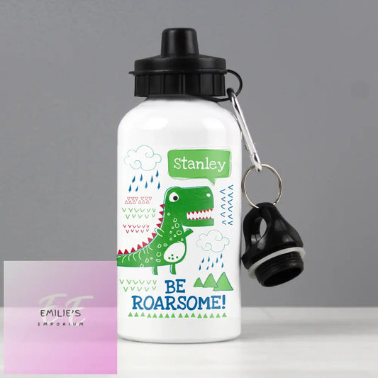 Personalised Be Roarsome Dinosaur Drinks Bottle