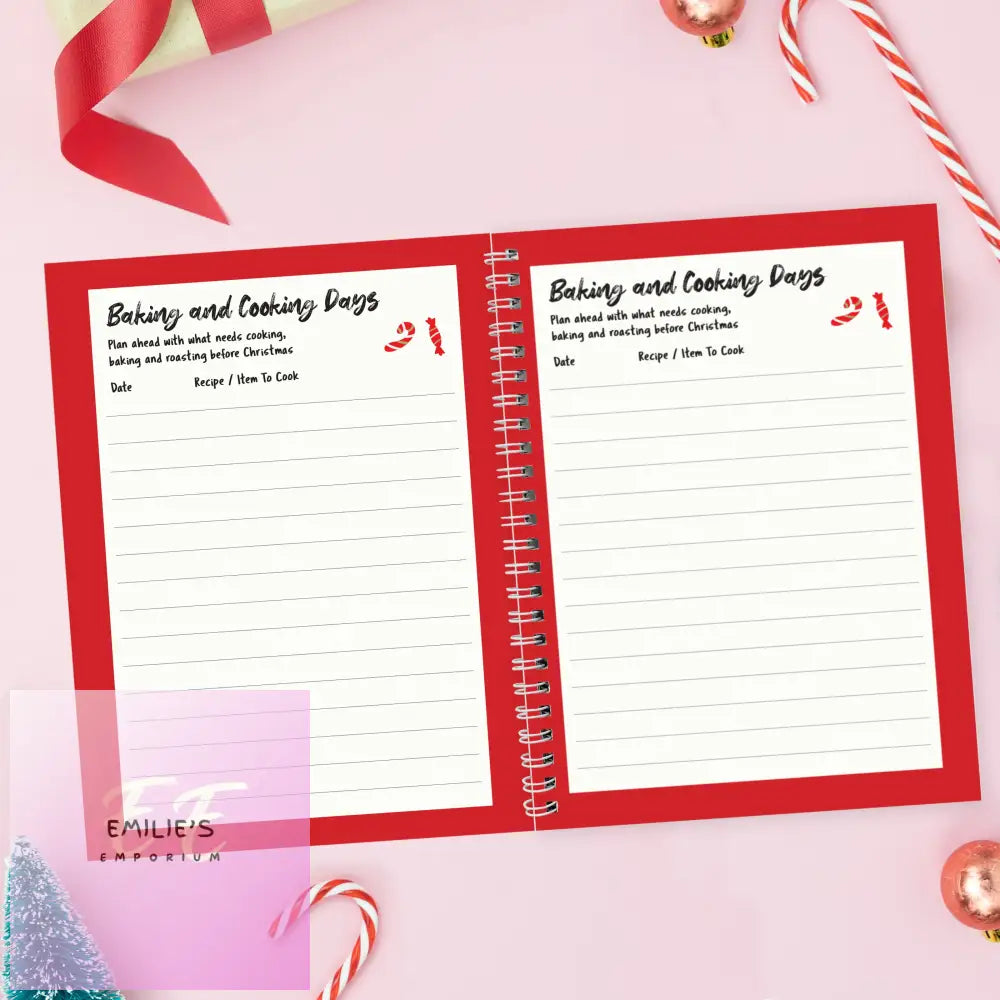 Personalised Christmas A5 Planner