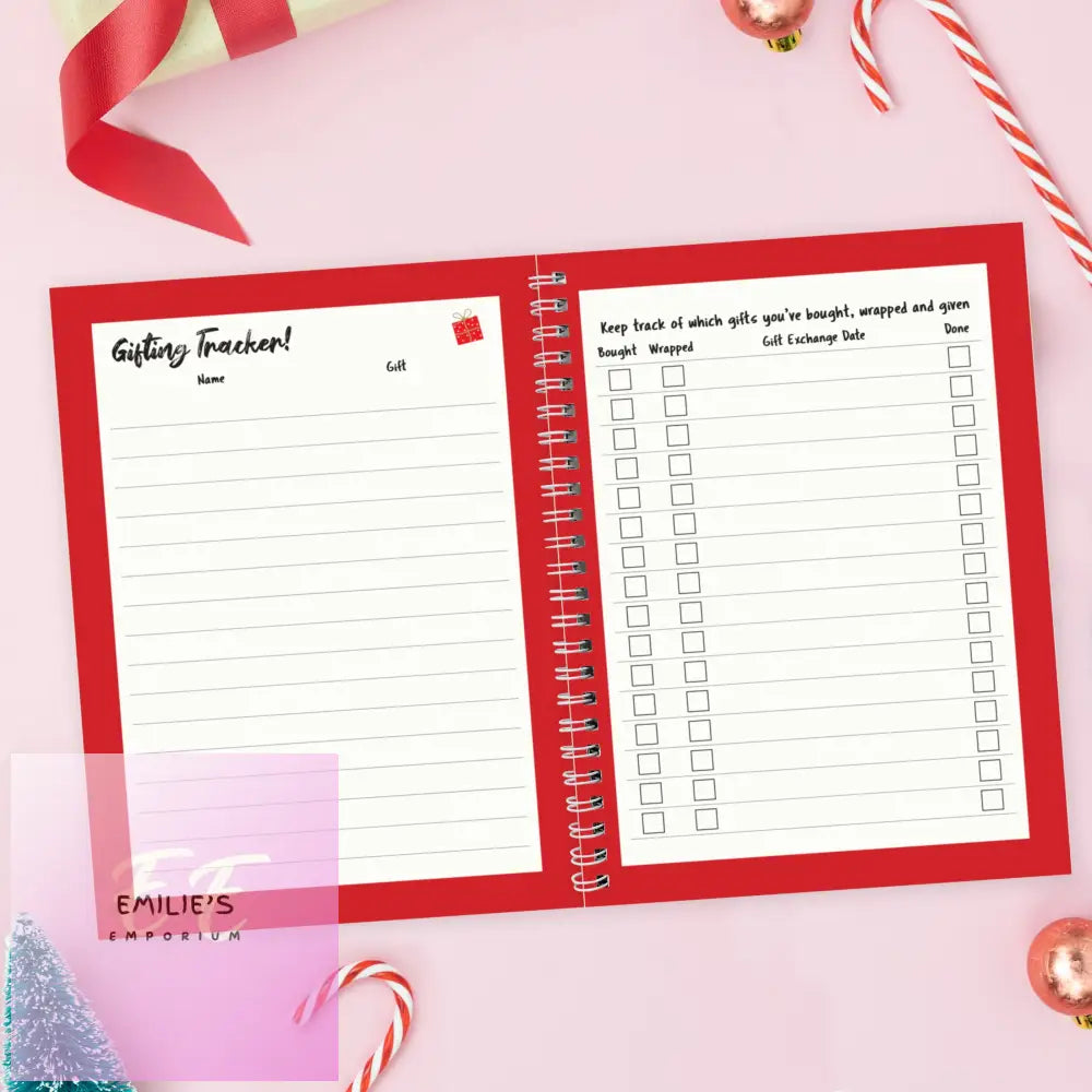 Personalised Christmas A5 Planner