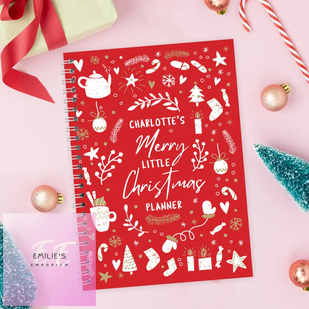 Personalised Christmas A5 Planner