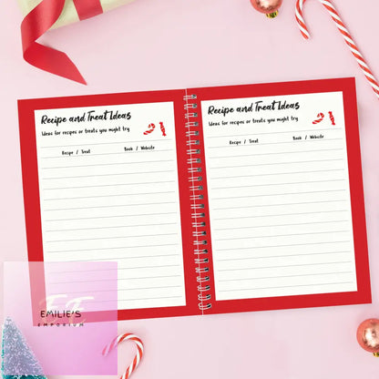 Personalised Christmas A5 Planner