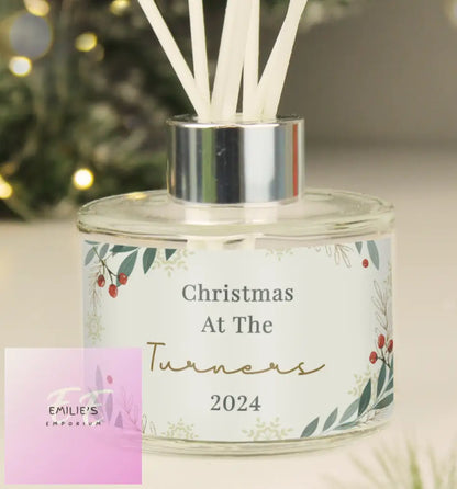 Personalised Christmas Foliage Diffuser