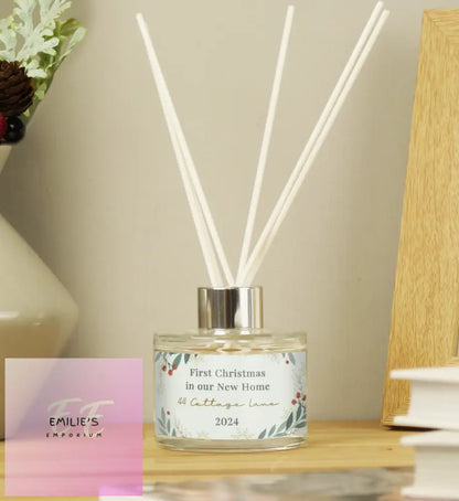 Personalised Christmas Foliage Diffuser