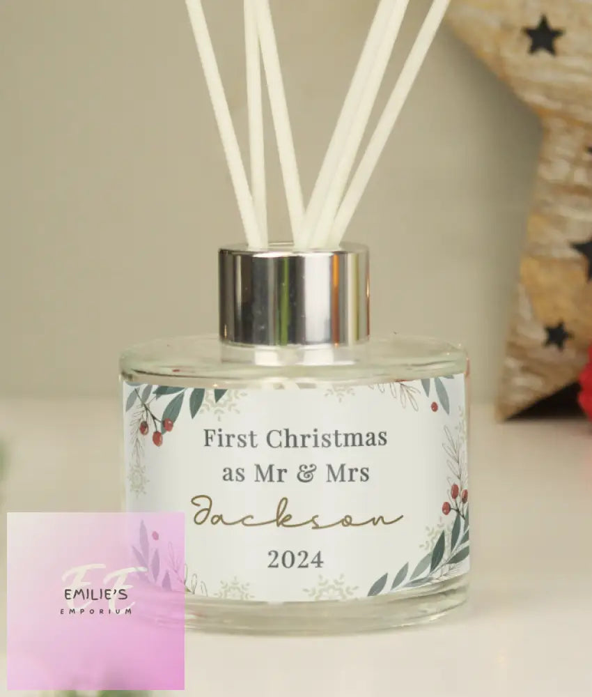 Personalised Christmas Foliage Diffuser