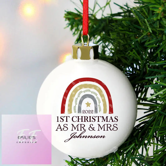 Personalised Christmas Free Text Bauble