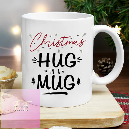 Personalised Christmas Hug Mug