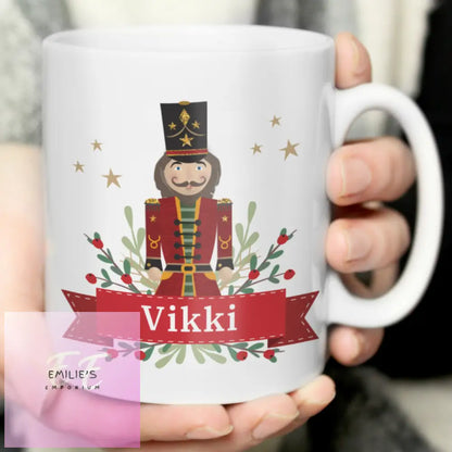 Personalised Christmas Nutcracker Mug