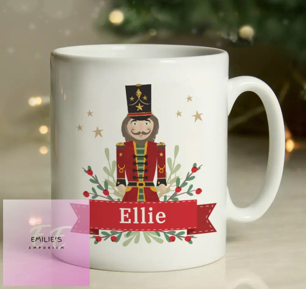 Personalised Christmas Nutcracker Mug