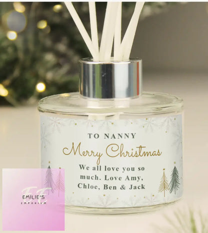 Personalised Christmas Tree Diffuser