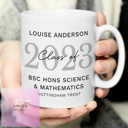 Personalised Class Of Graduation Mug Mugs