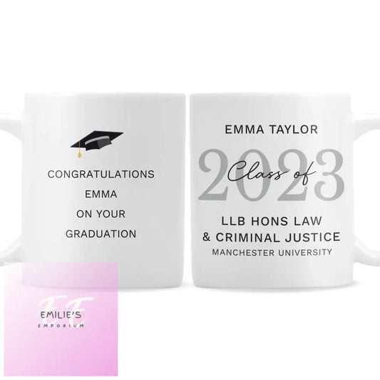 Personalised Class Of Graduation Mug Mugs