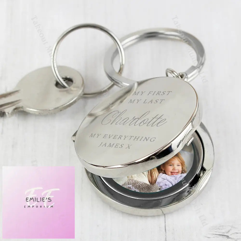 Personalised Classic Photo Keyring