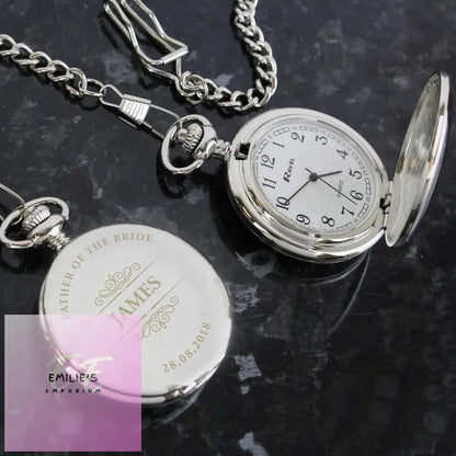 Personalised Classic Pocket Fob Watch
